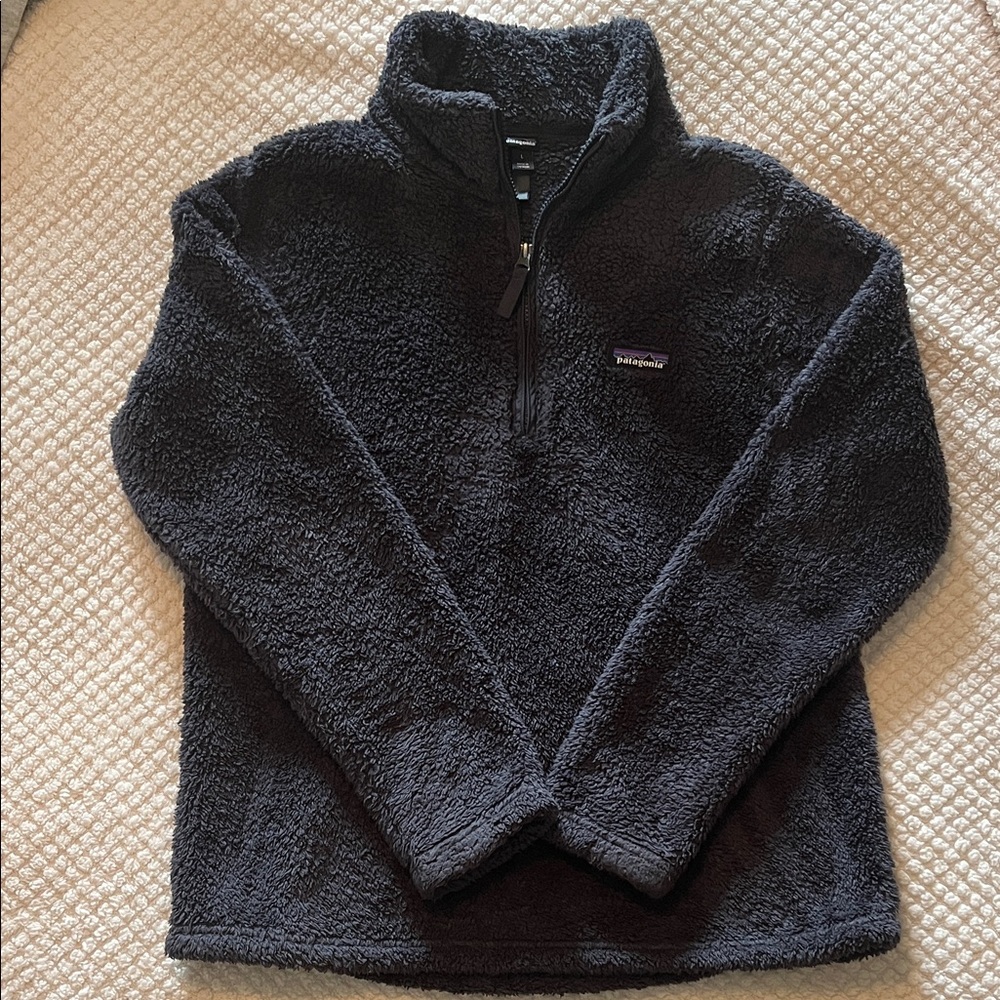 Patagonia Dark Gray Fleece Jacket